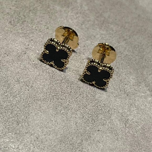 Van Cleef & Arpels classic black earrings - Picture 5 of 11